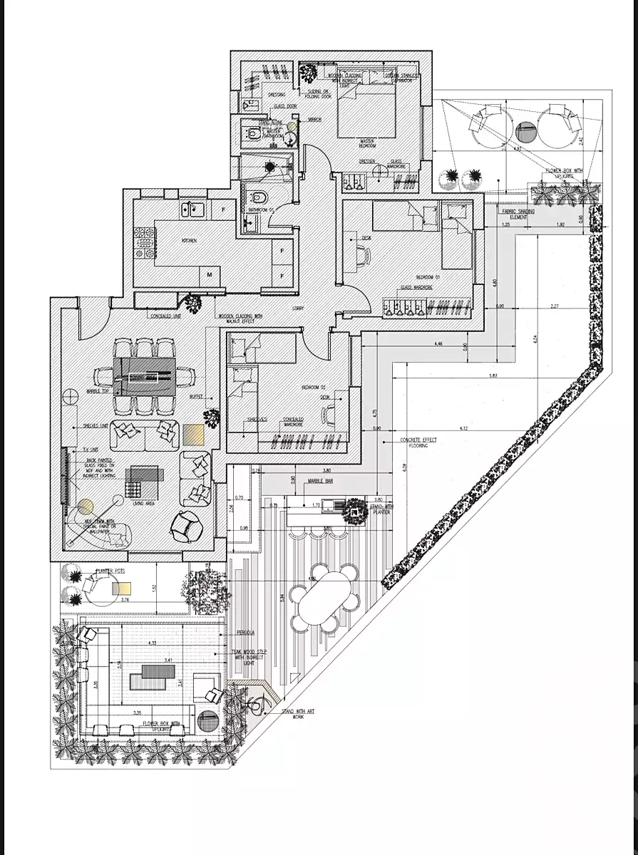 3 BR Apartment in Taj City, photo 12 of 17