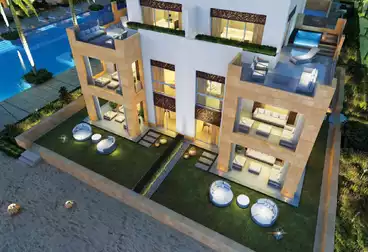 0% DP -Prime view fully finished Duplex with kitchen & toilet cabinets in Makadi