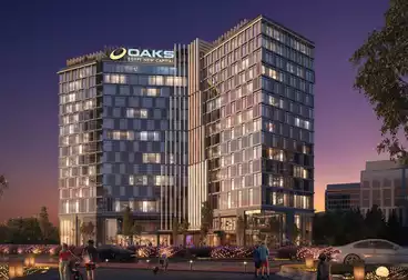 شقق فندقية 60 متر² للبيع فى Oaks Egypt  - اوكس ايجيبت-العاصمة الإدارية الجديدة