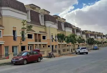 Townhouse in the last stages of Sarai Compound, New Cairo, with a 42% discount