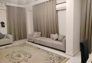 Furnished 2 Bed Apartment with Garden in a Gated Compound For rent at Tahreer Axis