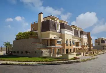 Villas For sale in Sheya - Sarai Compound , 212 m 5% down payment and 8 years installments	