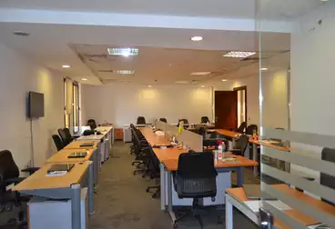 An administrative office for major companies in Cairo Festival City Among the largest companies 