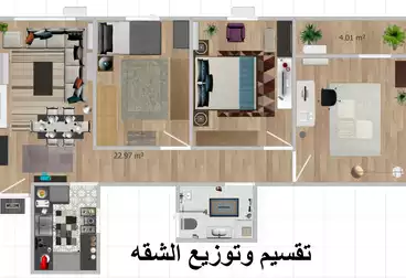 عندي شقه عارضها للبيع ١٤٠ متر في الشارع اللي ناصيته الملاهي جانبي نمره ٤ م ال٢٧