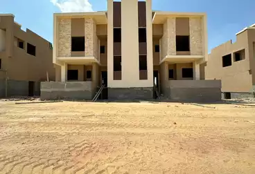 Twin house for sale in Toya Compound, Sheikh Zayed, immediate delivery in installments