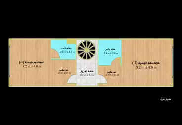 تاون هاوس MEN  للبيع - Azzar Island (رأس الحكمة)