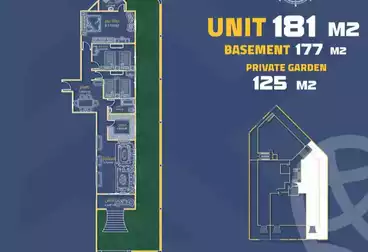 الان ب 1800000 امتلك وحدتك 358 متر وحديقة 125متر