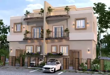 With a discount of 606,375 pounds.. A distinctive townhouse for sale in installments in New Sheikh Zayed at Lovers New Zayed - Maalem