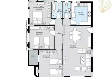 Apartments For sale in New Capital Commercial Projects