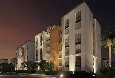 Apartment for sale in installments, Eco West Compound, next to Owest October Gardens - d