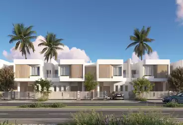 Your villa in the heart of the island (with 0 down payment 9 installments).. Townhouse 243 m for sale in the administrative capital at The Island New Capital