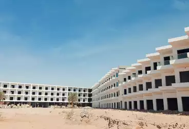  ستديو 60 متر سي فيو بشاطي خاص عقد اخضر ب Bella Bay Beach Resort بالممشي السياحي بالغردقة بالتقسيط