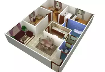 Apartments For sale - 3 rooms - floor 2