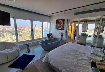 Furnished Apartment For rent - 3 rooms - floor 10