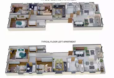 Apartments For sale - 3 rooms - floor 2
