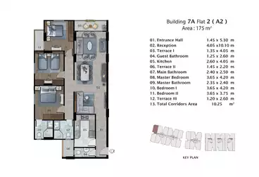undefined undefined - 3 rooms - floor 13