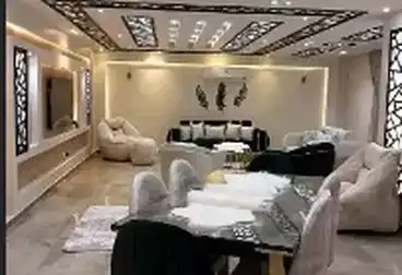 Furnished Apartment For rent - 3 rooms - floor 7