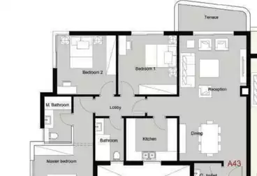 undefined undefined - 3 rooms - floor 3