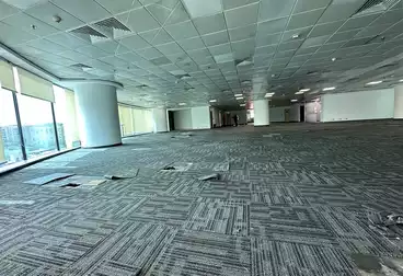 إداري للإيجار - 1 غرف - بالدور 4