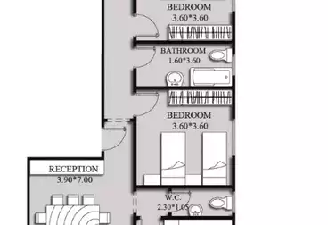 Apartments For sale - 3 rooms - floor 3