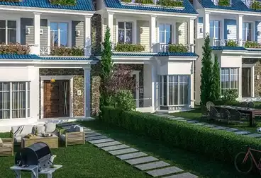 شقة بحديقة للبيع - 3 غرف - بالدور 0