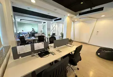 إداري للإيجار - 12 غرف - بالدور 6