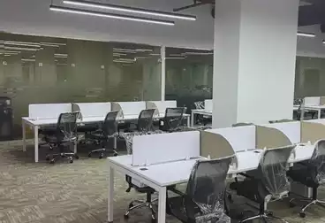 إداري للإيجار - 36 غرف - بالدور 1