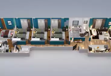 Apartments For sale - 4 rooms - floor 1
