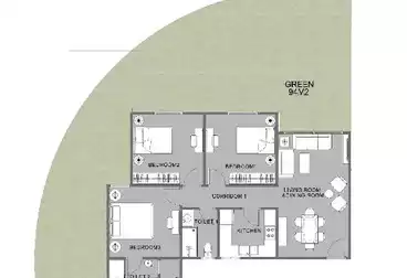 Apartment with Garden For sale - 3 rooms - floor 0