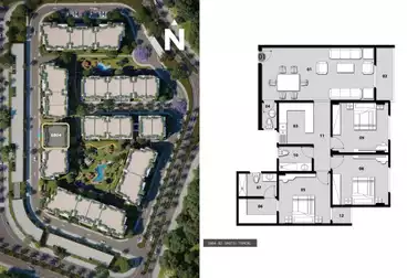 Apartments For sale - 3 rooms - floor 4