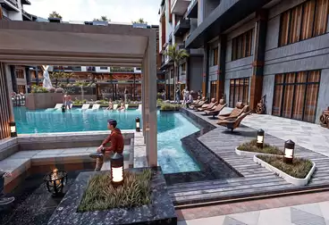 شقق للبيع - 1 غرف - بالدور 3