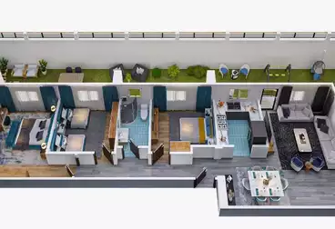 Apartments For sale - 3 rooms - floor 0