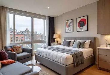 Serviced Apartments For rent - 2 rooms - floor 6