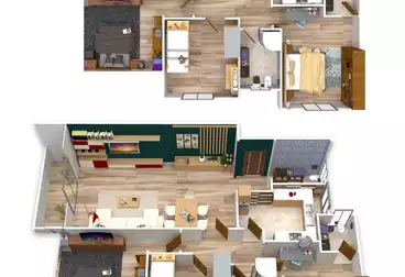 شقق للبيع - 3 غرف - بالدور 3