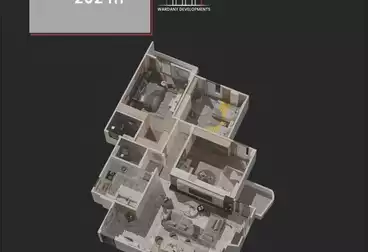 Apartments For sale - 3 rooms - floor 2