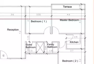 Apartments For sale - 3 rooms - floor 2