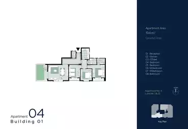 Apartments For sale - 3 rooms - floor 1