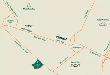 شقق للبيع - 1 غرف - بالدور 5