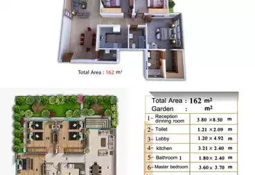 undefined undefined - 3 rooms - floor 1