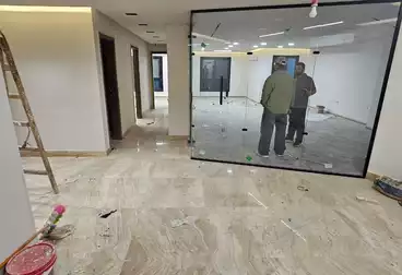 إداري للإيجار - 3 غرف - بالدور 6