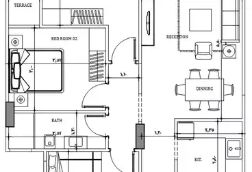 Apartments For sale - 3 rooms - floor 1