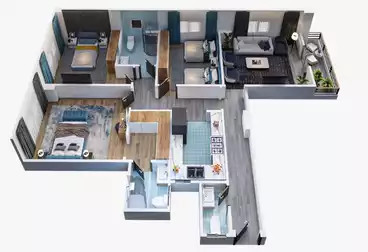 Apartments For sale - 3 rooms - floor 3