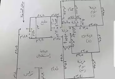 شقق للبيع - 3 غرف - بالدور 5