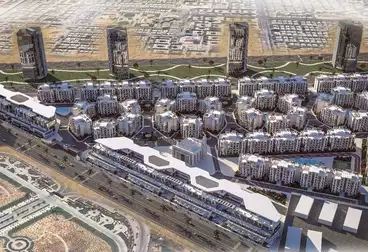 شقة بحديقة للبيع - 3 غرف - بالدور 1