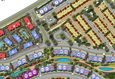 ستوديو للبيع - 1 غرف - بالدور 2