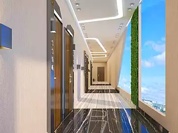 عقارات للإيجار - 1 غرف - بالدور 3