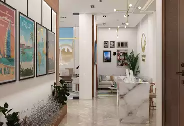 مكاتب للإيجار - 1 غرف - بالدور 3