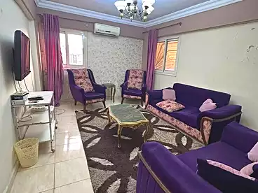 Furnished Apartment For rent - 3 rooms - floor 15