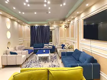 Furnished Apartment For rent - 3 rooms - floor 8