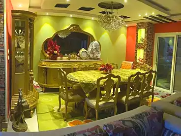 Furnished Apartment For rent - 3 rooms - floor 10
